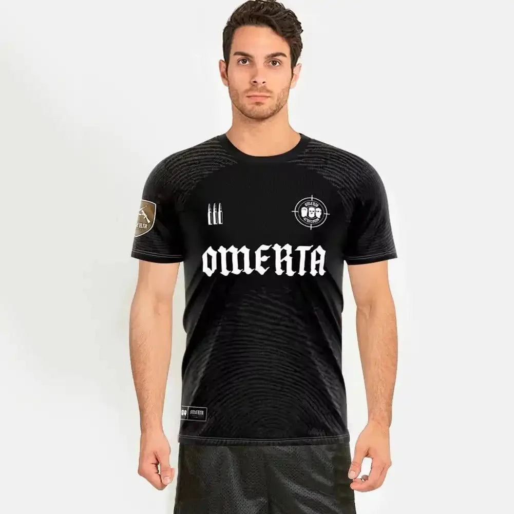 Maillot Omerta 47 Rouge - AI ORIZON