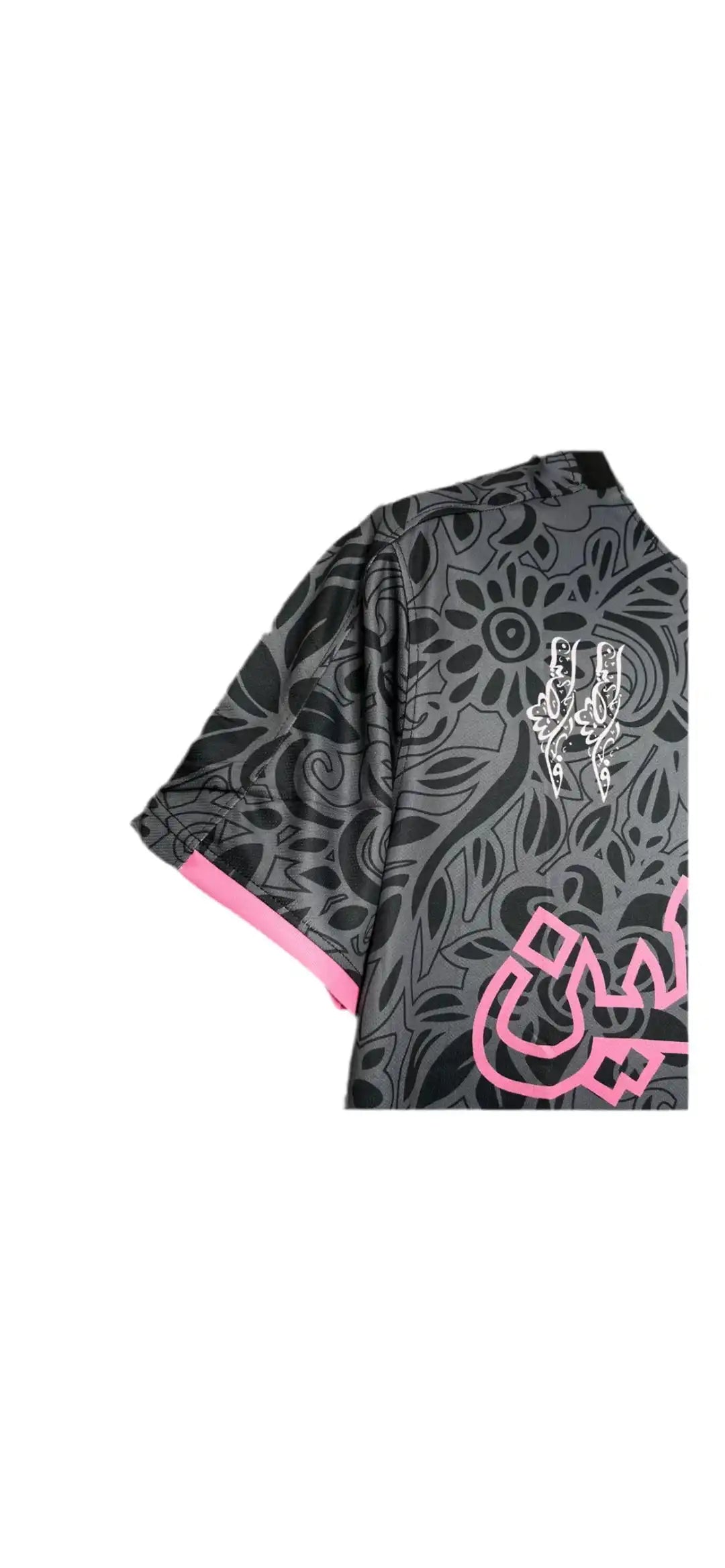 Maillot Palestine Noir & Rose - AI ORIZON